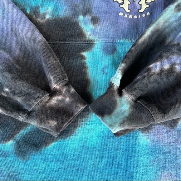 Disney Haunted Mansion Spirit Jersey Tie Dye Blue Purple Madame Leota XS READ - Picture 7 of 16
